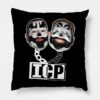 The Real Clowns Throw Pillow Official Insane Clown Posse Merch