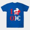 I Love Coc T-Shirt Official Insane Clown Posse Merch