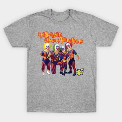 Mini Clown Posse Old School Rasslin T-Shirt Official Insane Clown Posse Merch