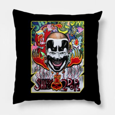 Shaggy 2 Dope Throw Pillow Official Insane Clown Posse Merch