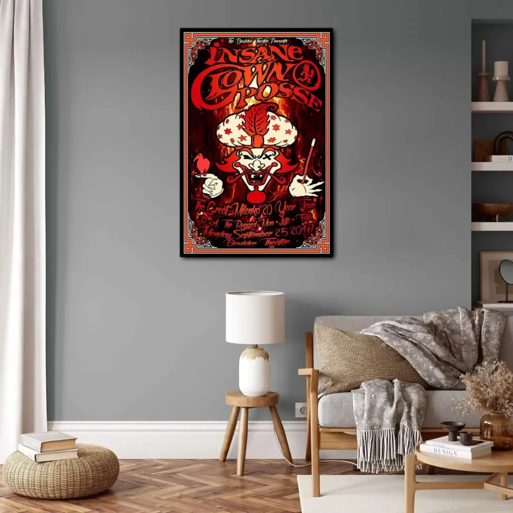 insane clown posse Poster Decorative Painting Canvas Poster Gift Wall Art Living Room Posters Bedroom Painting 6 - Insane Clown Posse Store