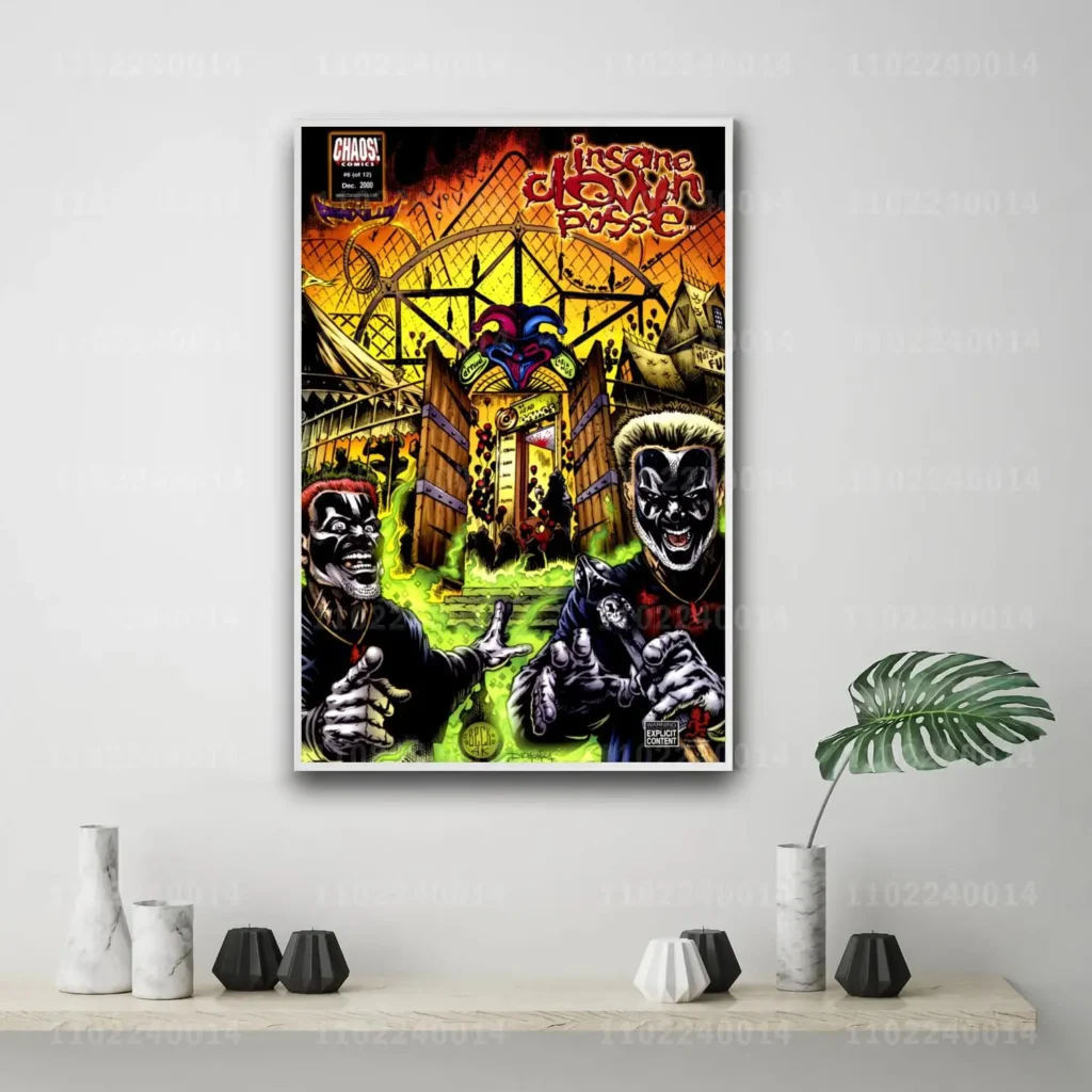 insane clown posse band 24x36 Decorative Canvas Posters Room Bar Cafe Decor Gift Print Art Wall 2 - Insane Clown Posse Store