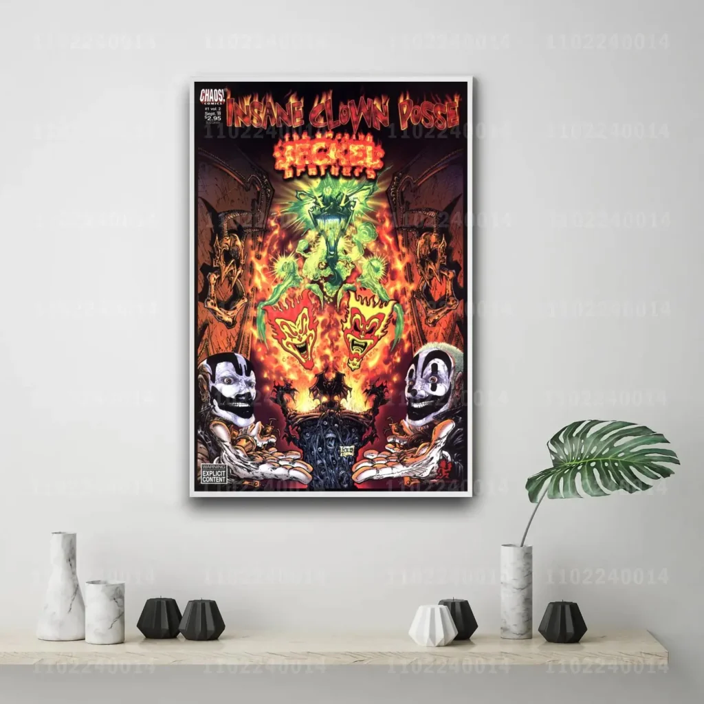 insane clown posse band 24x36 Decorative Canvas Posters Room Bar Cafe Decor Gift Print Art Wall 3 - Insane Clown Posse Store