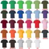 t shirt color chart - Insane Clown Posse Store